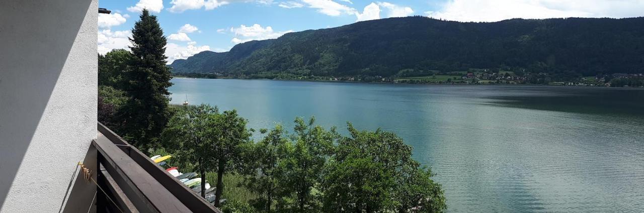 Anna Seeblick Appartement, Haus Haensel&Gretel Am Ossiachersee Mit Direktem Seezugang, Hallenbad 博登斯多夫 外观 照片