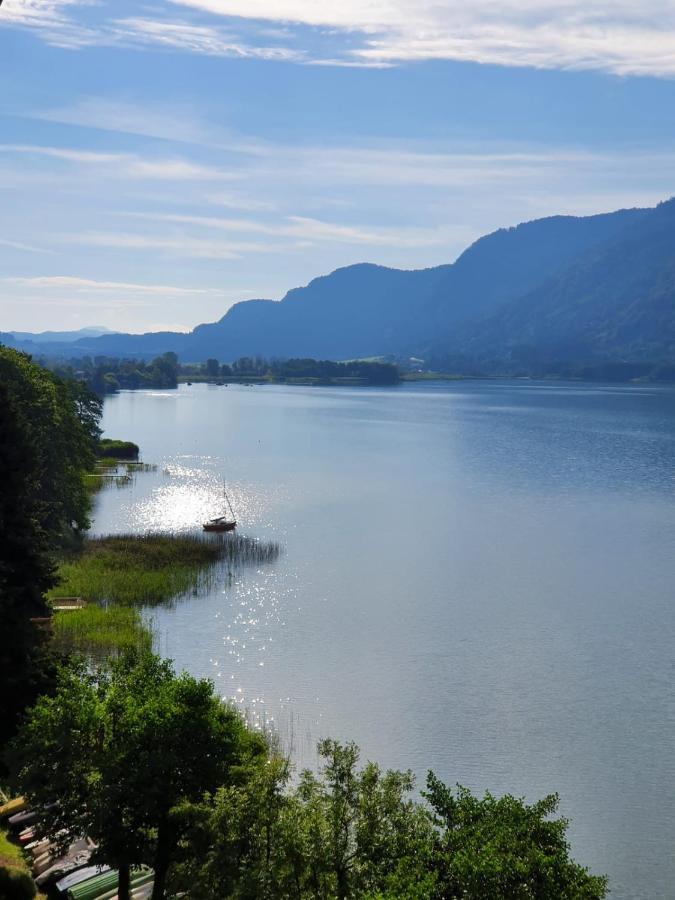 Anna Seeblick Appartement, Haus Haensel&Gretel Am Ossiachersee Mit Direktem Seezugang, Hallenbad 博登斯多夫 外观 照片