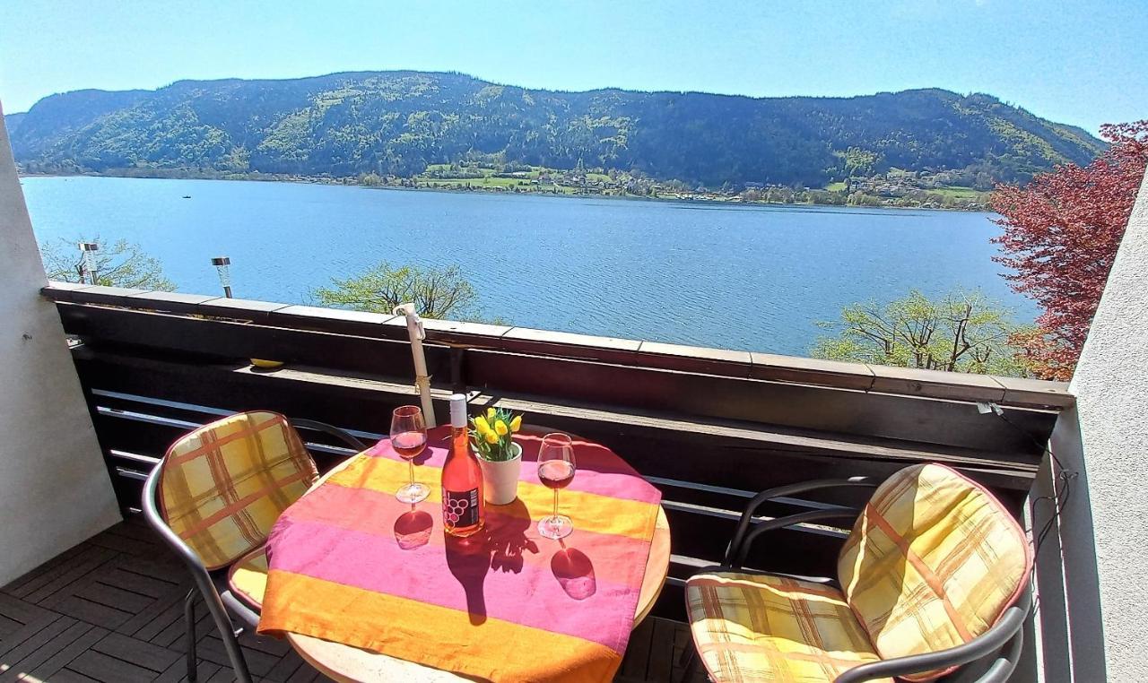 Anna Seeblick Appartement, Haus Haensel&Gretel Am Ossiachersee Mit Direktem Seezugang, Hallenbad 博登斯多夫 外观 照片
