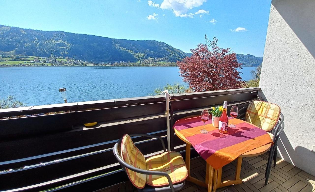 Anna Seeblick Appartement, Haus Haensel&Gretel Am Ossiachersee Mit Direktem Seezugang, Hallenbad 博登斯多夫 外观 照片