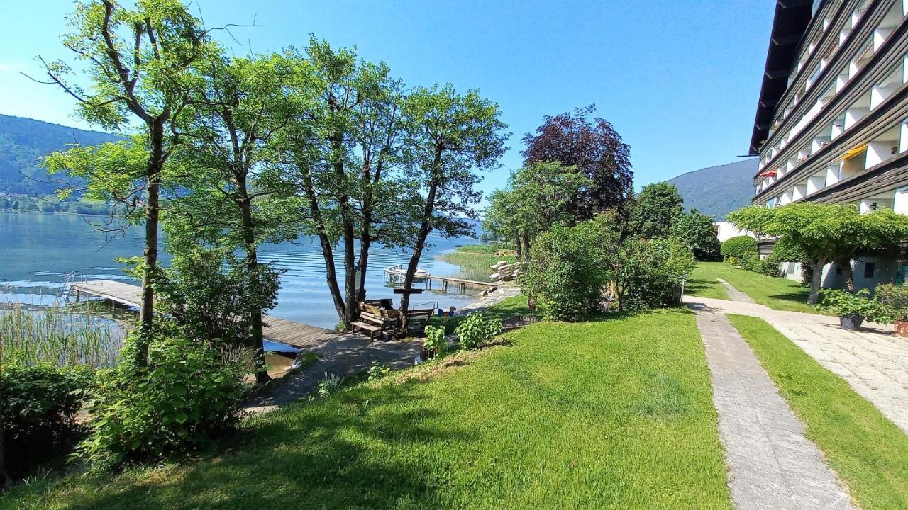 Anna Seeblick Appartement, Haus Haensel&Gretel Am Ossiachersee Mit Direktem Seezugang, Hallenbad 博登斯多夫 外观 照片