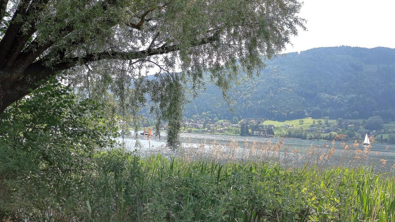 Anna Seeblick Appartement, Haus Haensel&Gretel Am Ossiachersee Mit Direktem Seezugang, Hallenbad 博登斯多夫 外观 照片