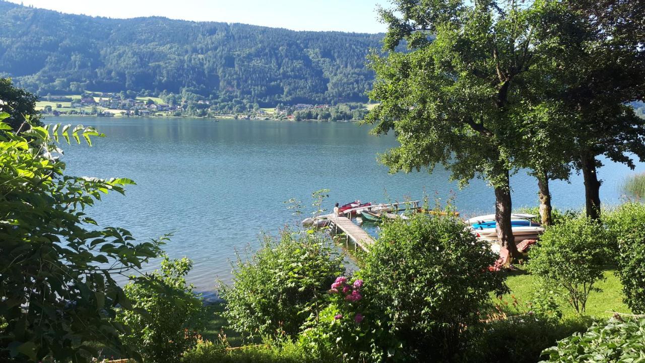 Anna Seeblick Appartement, Haus Haensel&Gretel Am Ossiachersee Mit Direktem Seezugang, Hallenbad 博登斯多夫 外观 照片