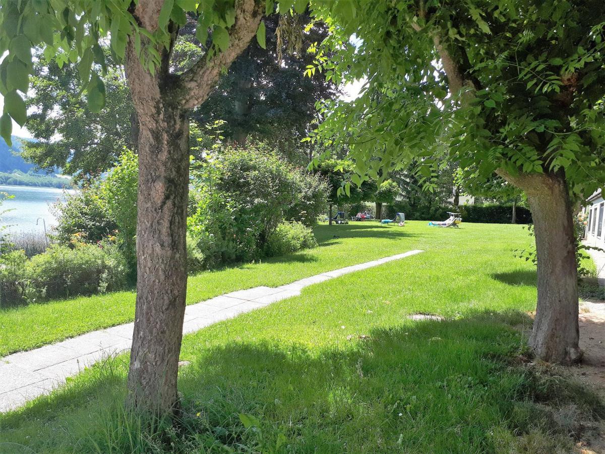 Anna Seeblick Appartement, Haus Haensel&Gretel Am Ossiachersee Mit Direktem Seezugang, Hallenbad 博登斯多夫 外观 照片
