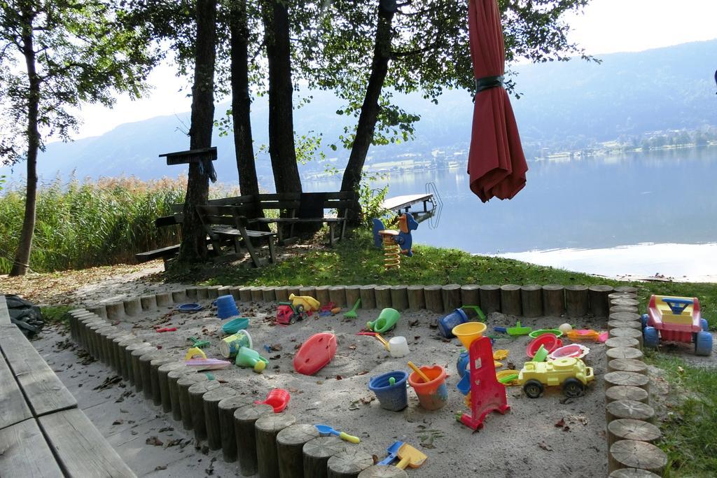 Anna Seeblick Appartement, Haus Haensel&Gretel Am Ossiachersee Mit Direktem Seezugang, Hallenbad 博登斯多夫 外观 照片