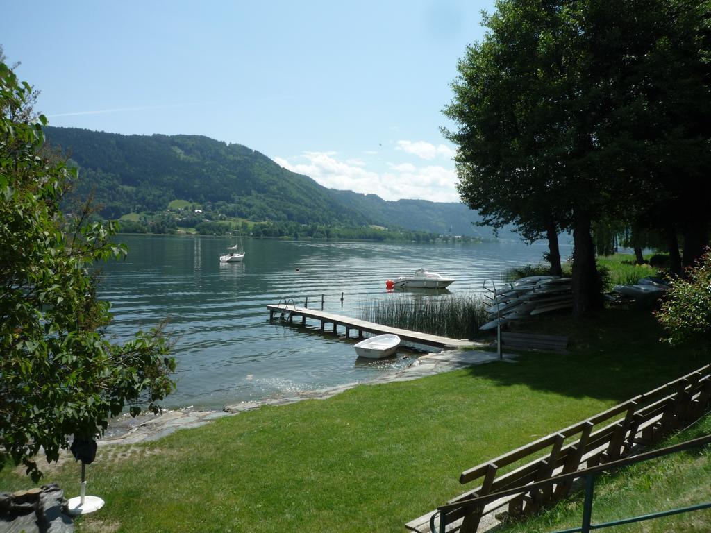Anna Seeblick Appartement, Haus Haensel&Gretel Am Ossiachersee Mit Direktem Seezugang, Hallenbad 博登斯多夫 外观 照片