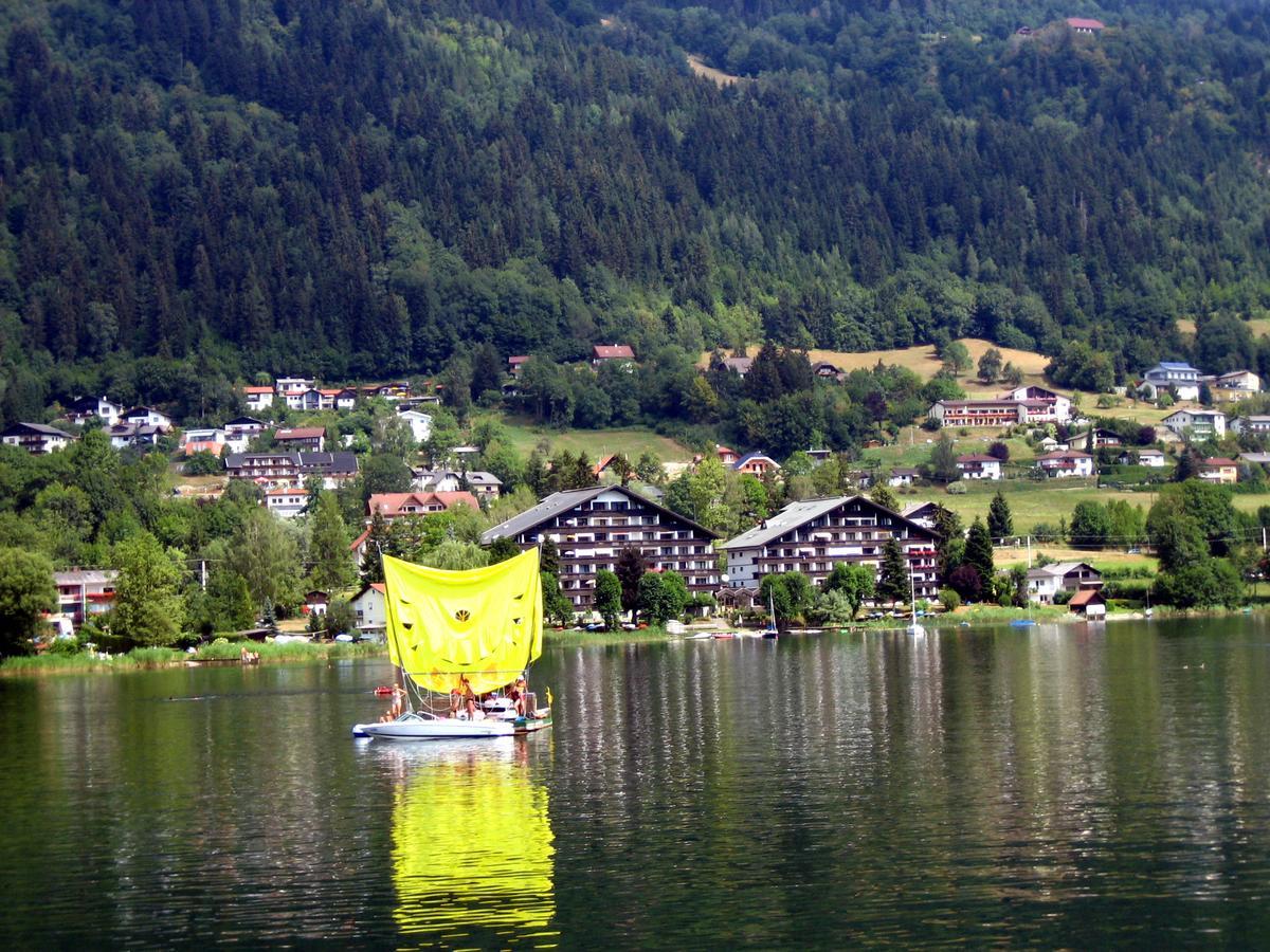 Anna Seeblick Appartement, Haus Haensel&Gretel Am Ossiachersee Mit Direktem Seezugang, Hallenbad 博登斯多夫 外观 照片